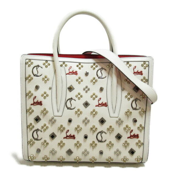 Christian Louboutin Handbags - Christian Louboutin Handbag Leather White Bag